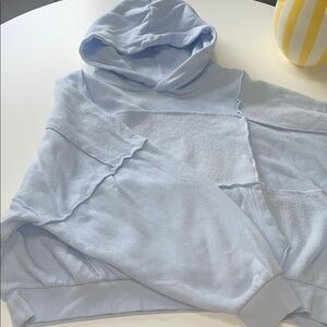 Aerie Soft Pastel Blue Hoodie
